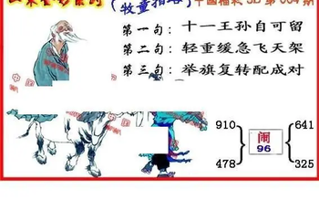 26064期: 福彩3D丹东全图分析