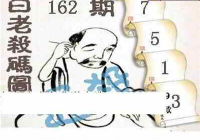 24162期: 白老3D杀码图版