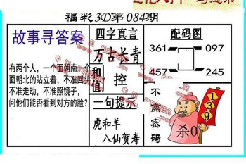 26084期: 福彩3D丹东全图分析