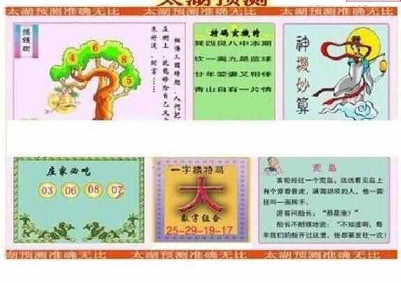 24089期: 太湖图福彩3D精品预测