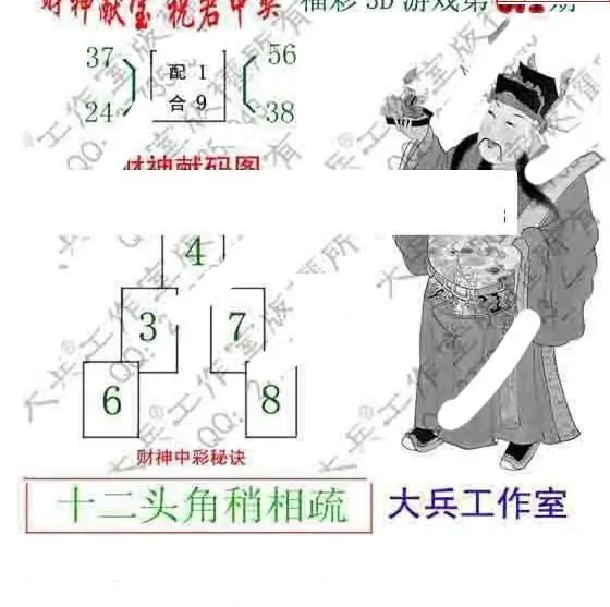 25071期: 大兵福彩3D黄金报图版