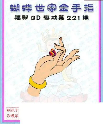 25221期: 3D蝴蝶世家蝴蝶彩图