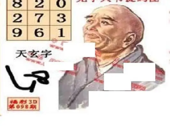 26098期: 福彩3D丹东全图分析