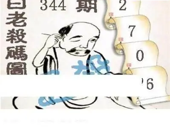 25344期: 白老3D杀码图版