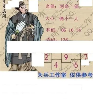 26104期: 大兵福彩3D黄金报图版