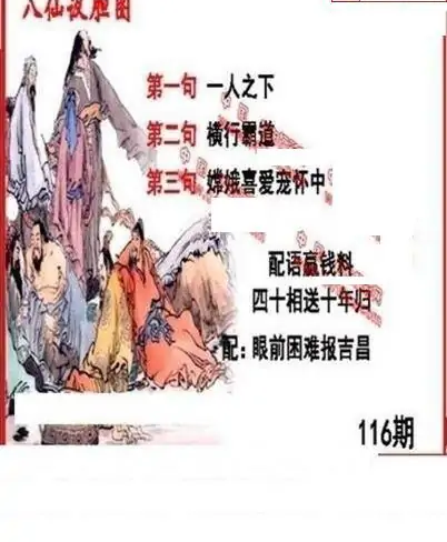 25116期: 福彩3D丹东全图分析