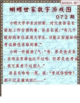 26072期: 3D蝴蝶世家蝴蝶彩图