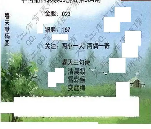 25064期: 大兵福彩3D黄金报图版