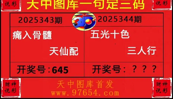 25344期: 财神说彩3D全套图版