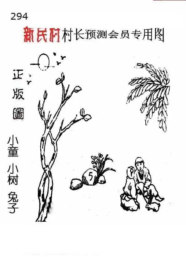 25294期: 老村长福彩3D天天图谜