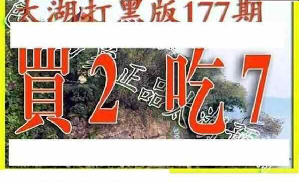 24177期: 太湖图福彩3D精品预测