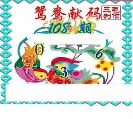 24108期: 三毛3D精品图谜