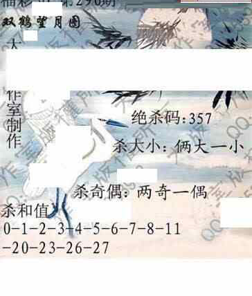 24290期: 大兵福彩3D黄金报图版