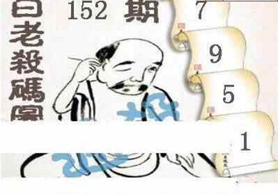 24152期: 白老3D杀码图版