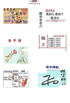 26013期: 福彩3D全套图版参考