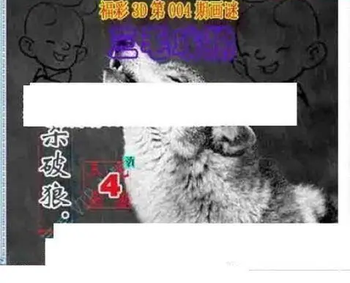 26004期: 三毛3D精品图谜