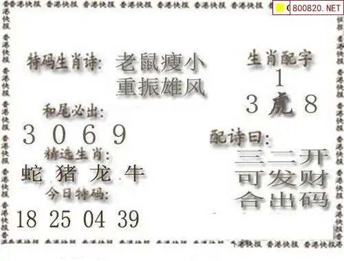 25175期: 白老3D杀码图版