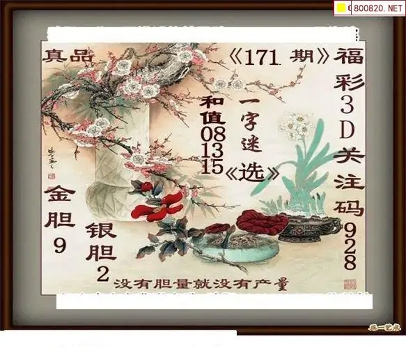 25171期: 白老3D杀码图版