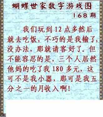 24168期: 3D蝴蝶世家蝴蝶彩图