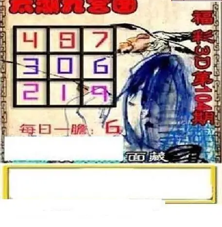 25104期: 太湖图福彩3D精品预测