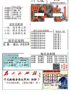 26056期: 福彩3D全套图版参考
