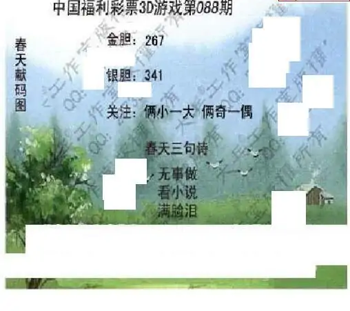 25088期: 大兵福彩3D黄金报图版