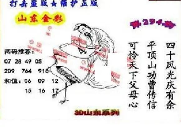 25294期: 福彩3D丹东全图分析