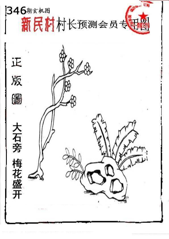 24346期: 老村长福彩3D天天图谜