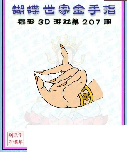 25207期: 3D蝴蝶世家蝴蝶彩图