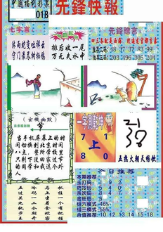 26018期: 福彩3D丹东全图分析