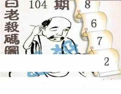 24104期: 白老3D杀码图版