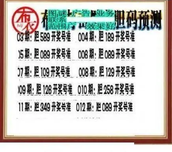 26012期: 三毛3D精品图谜