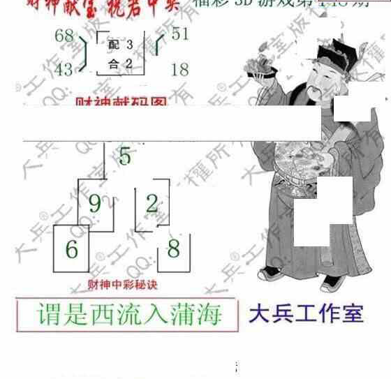 24148期: 大兵福彩3D黄金报图版