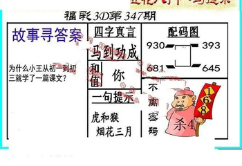 25347期: 福彩3D丹东全图分析