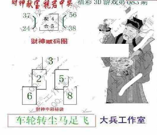 24083期: 大兵福彩3D黄金报图版