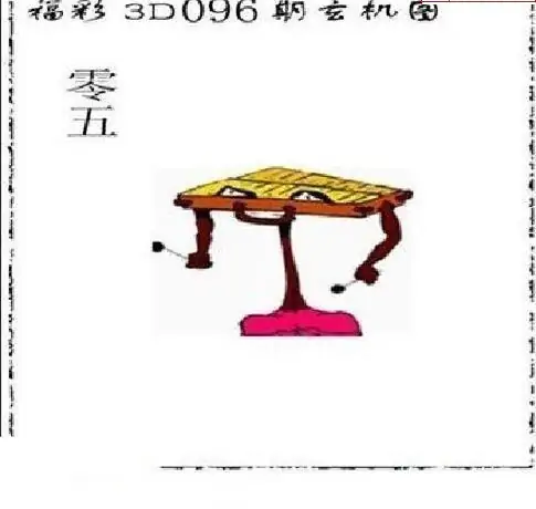 25096期: 太湖图福彩3D精品预测