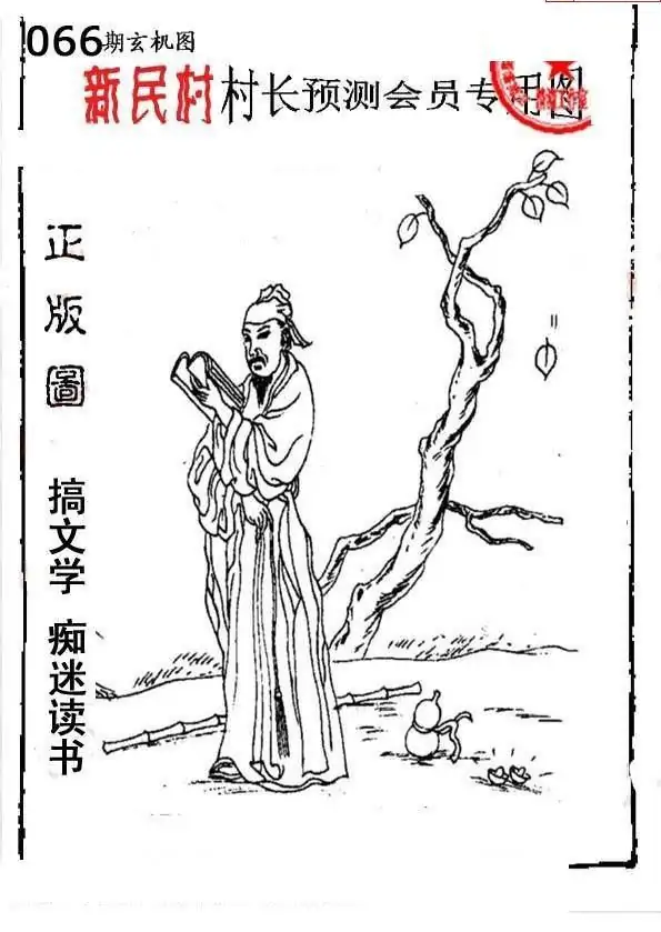 25066期: 老村长福彩3D天天图谜