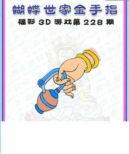 24228期: 3D蝴蝶世家蝴蝶彩图