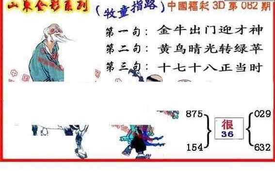 24082期: 福彩3D丹东全图分析