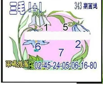 25343期: 三毛3D精品图谜