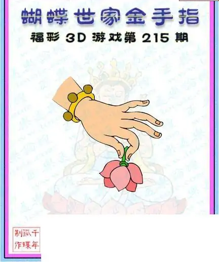 25215期: 3D蝴蝶世家蝴蝶彩图