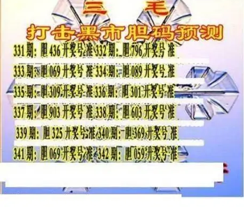 25342期: 三毛3D精品图谜