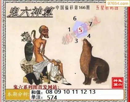 25166期: 福彩3D鬼六神算图