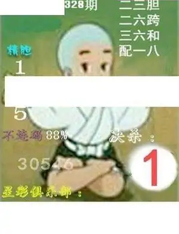 25328期: 白老3D杀码图版