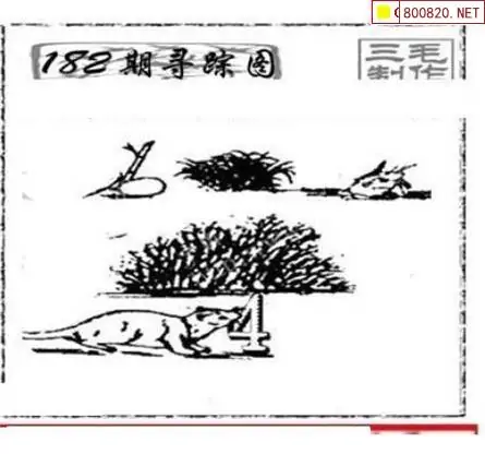 25182期: 三毛3D精品图谜