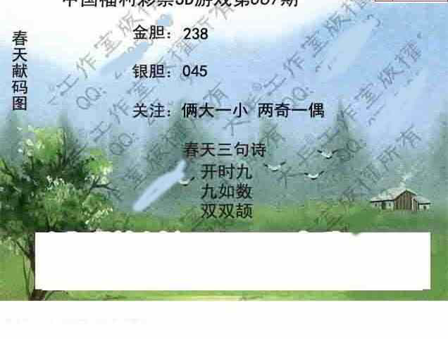 24067期: 大兵福彩3D黄金报图版