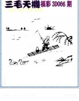 26066期: 三毛3D精品图谜