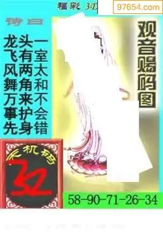 福彩3D26050期天中全套预测分析图