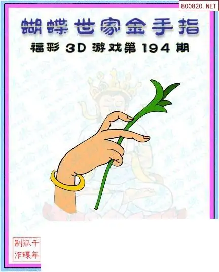 25194期: 3D蝴蝶世家蝴蝶彩图