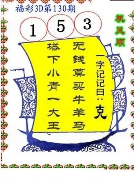 25130期: 福彩3D丹东全图分析